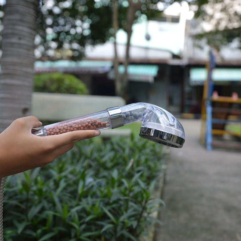 Vòi sen tăng áp có đầu lọc nước NANO N6