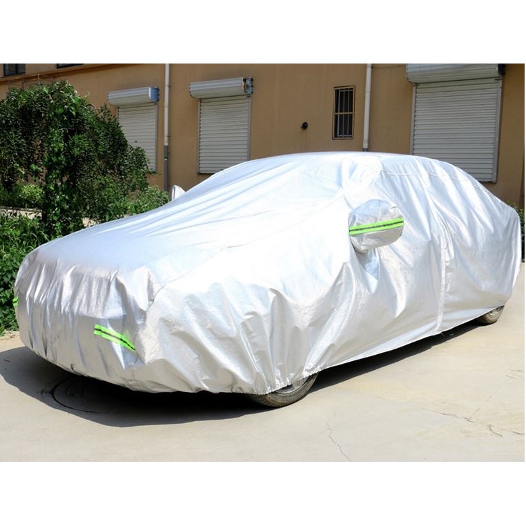 Áo trùm xe hơi dạ quang 4 chỗ