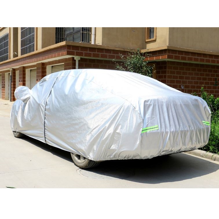 Áo trùm xe hơi dạ quang 4 chỗ