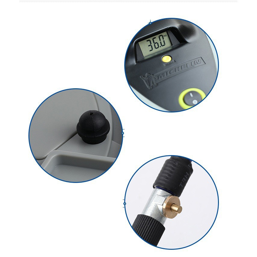 Máy bơm lốp ô tô xe hơi MICHELIN 12262 - 4387ML Chính hãng