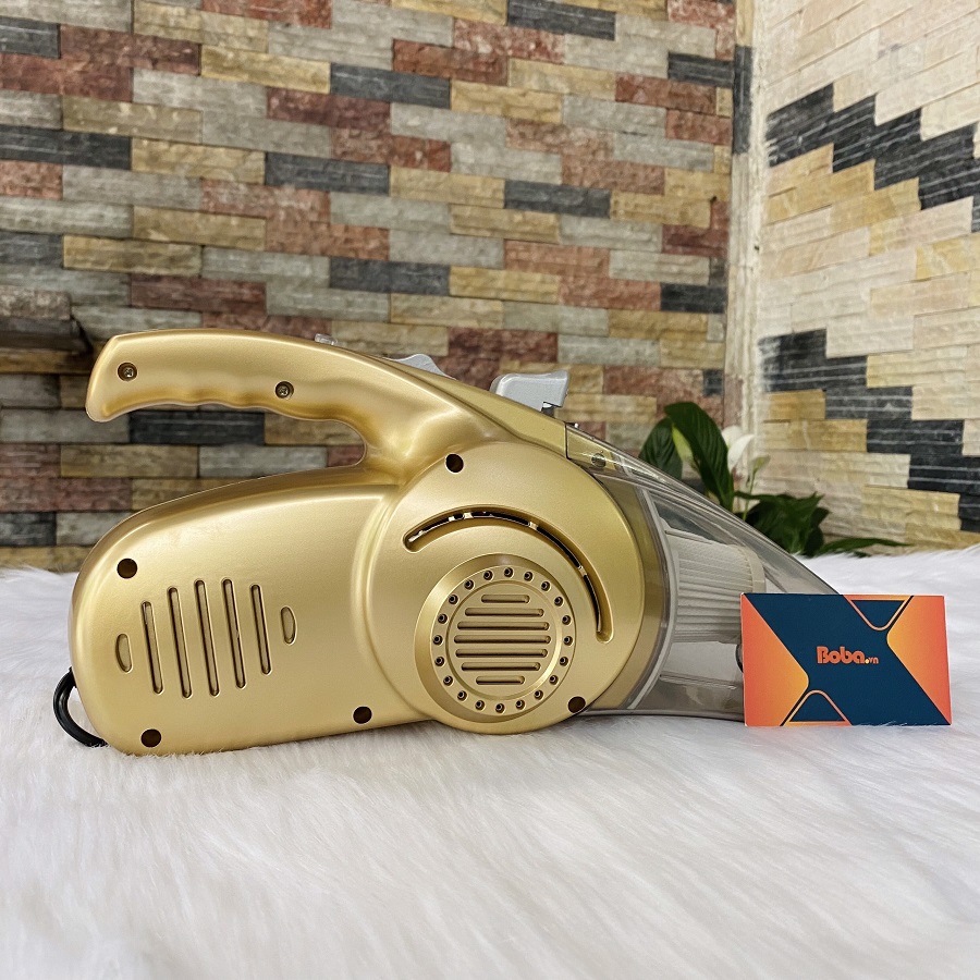 Máy hút bụi xe hơi cao cấp đa nắng 4 IN 1 T9 - Kiêm đèn pin bơm lốp và đo áp suất