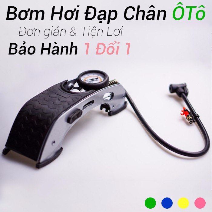 Bơm hơi lốp xe mini cho xe hơi