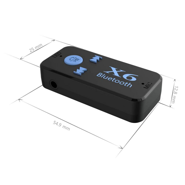USB Receiver bluetooth X6 Car cho Ôtô đa năng 3 trong 1