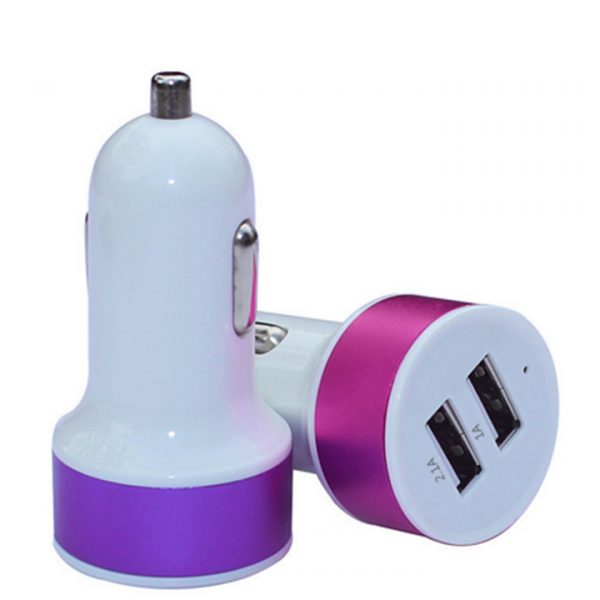 Cốc sạc xe hơi 2 cổng USB
