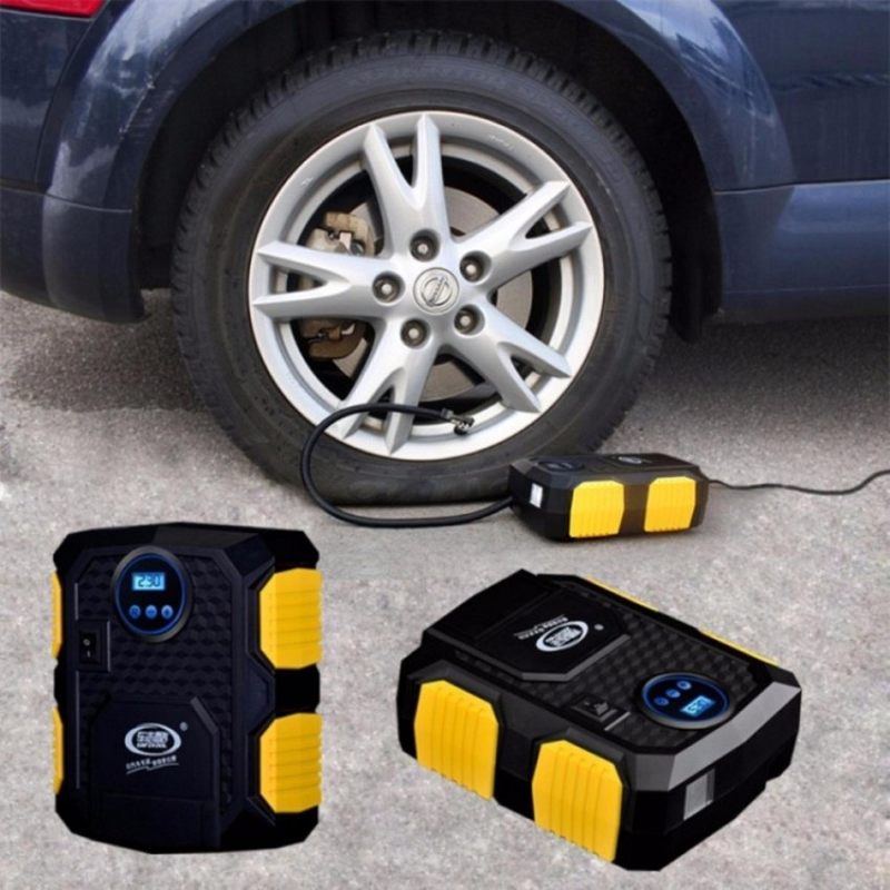 Máy bơm lốp ô tô, xe hơi điện tử Carzkool 3609 cao cấp