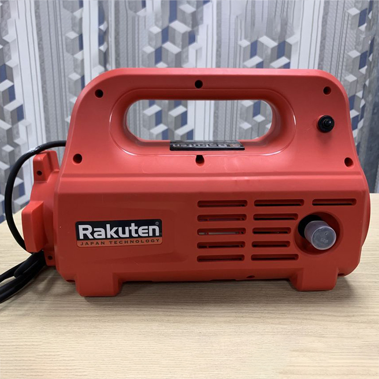 Bơm rửa xe tăng áp Rakuten 2300W - 120 Bar 7L/Phút kèm bình bọt tuyết