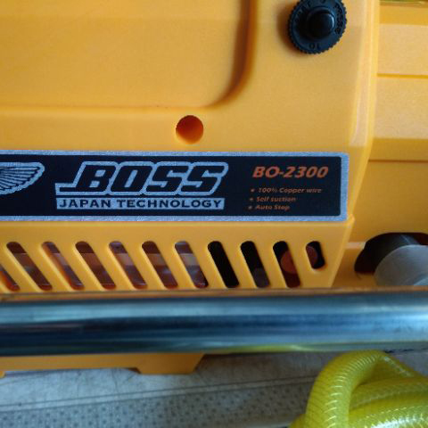 Máy xịt rửa xe áp lực cao BOSS 2300W - Tặng kèm bình tạo bọt tuyết