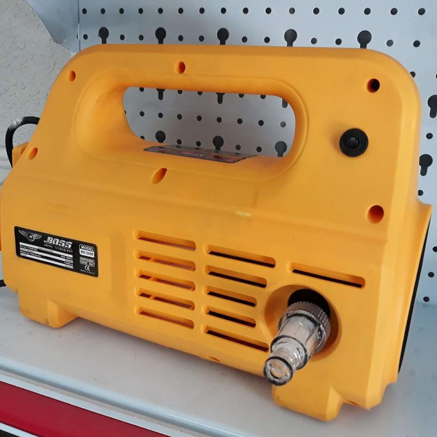 Máy xịt rửa xe áp lực cao BOSS 2500W - Tặng kèm bình tạo bọt tuyết