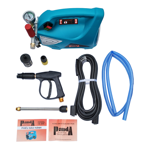 Máy xịt rửa xe áp lực cao Panda PD-468 220V 154Bar 9L 1900W có van điều chỉnh áp lực