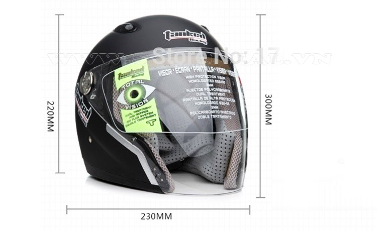 Mũ bảo hiểm kín đầu Moto Fast Bike