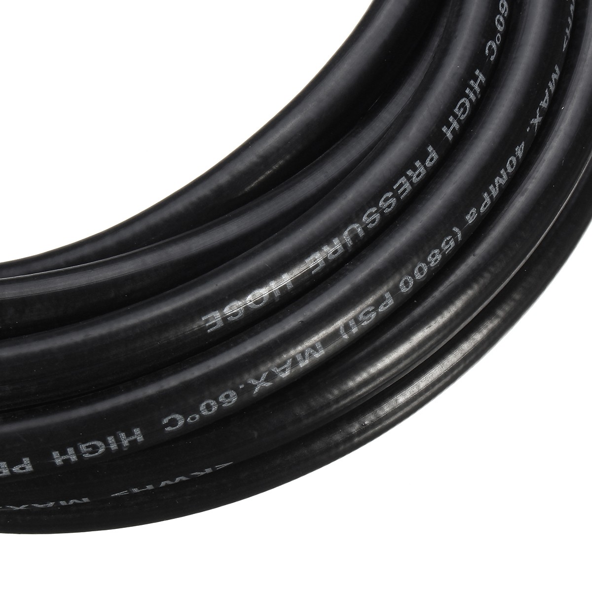 Dây xịt rửa xe 8m (Dây PVE kẽm - đầu lớn nhỏ) 22 - 14mm