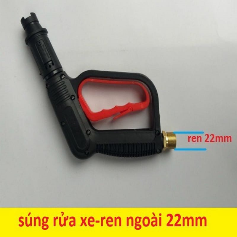 Súng rửa xe áp lực chân lớn P2175 / Ren 22mm