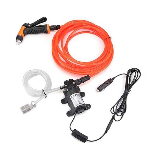 Bộ Máy bơm rửa xe máy rủa máy lạnh áp lực 12V TA1795 - Sử dụng điện tẩu