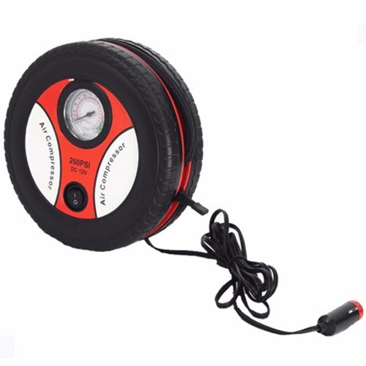 Máy Bơm xe ô tô 12V Mini Air Compressor - Sạc điện tẩu mồi thuốc