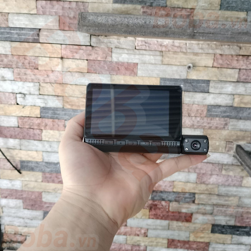 Camera hành trình L909 cảm ứng 3 camera chất lượng hình ảnh HD 1296P