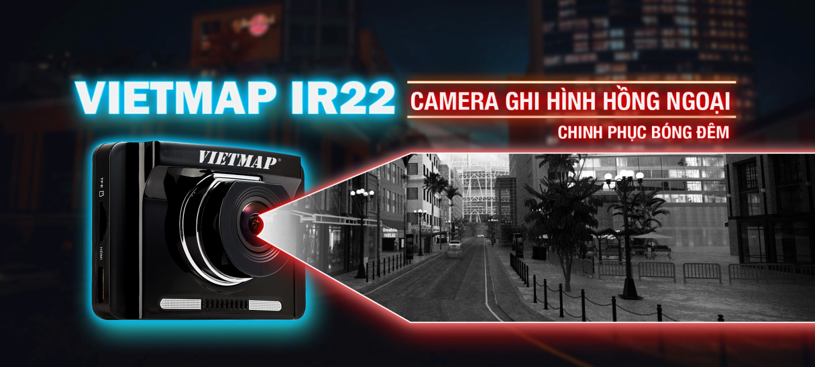 Camera hành trình Vietmap hồng ngoại IR22