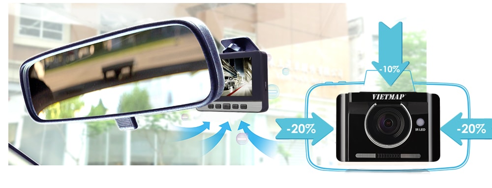 Camera hành trình Vietmap hồng ngoại IR22