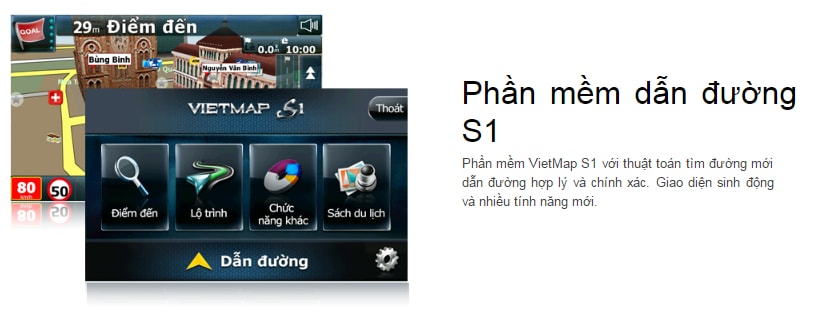 Thiết bị định vị dẫn đường Vietmap B70
