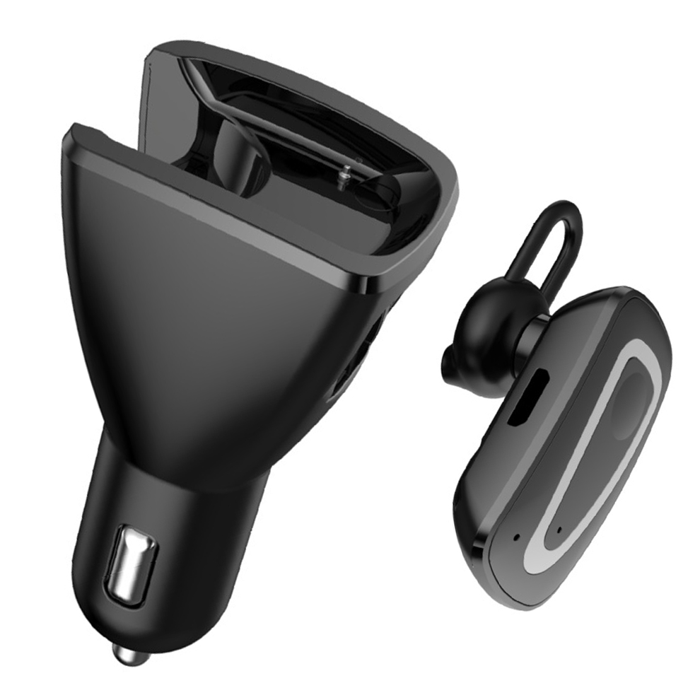 Tẩu sạc ôtô kiêm tai nghe bluetooth cho xe hơi HA-C02 giá rẻ