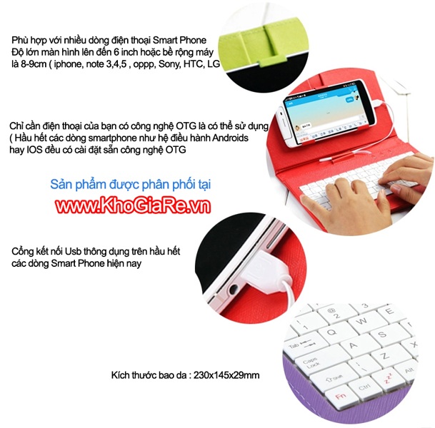 Keybroad mini kitty cổng 7inch