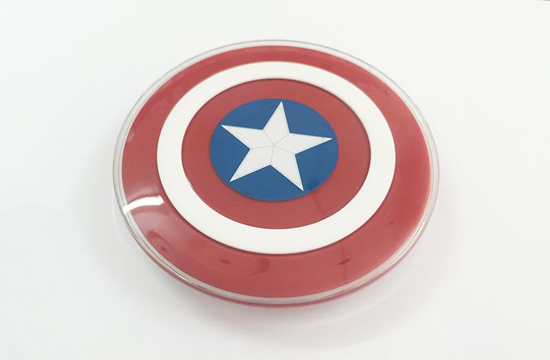 Sạc không dây giá rẻ Captain American