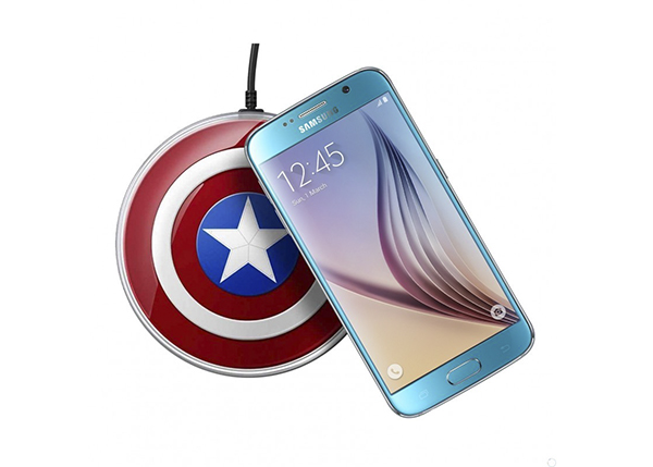 Sạc không dây giá rẻ Captain American