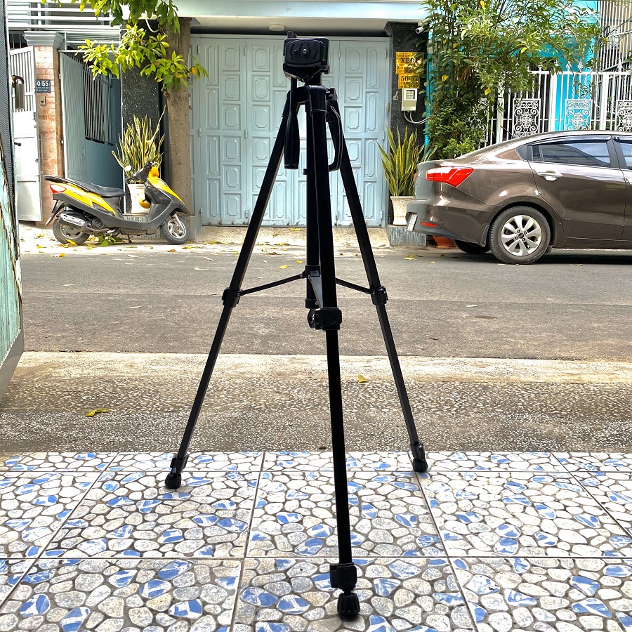 Chân giá đỡ Tripod 3366 cao 150cm chụp ảnh quay phim - Hàng nhập khẩu