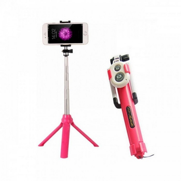 Gậy chụp hình kiêm giá đỡ 3 chân có remote BB262