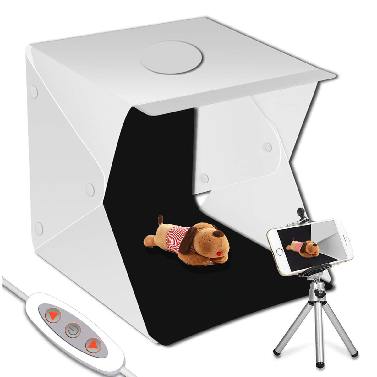 Hộp chụp hình sản phẩm có đèn Led TX115( 30x30x30)