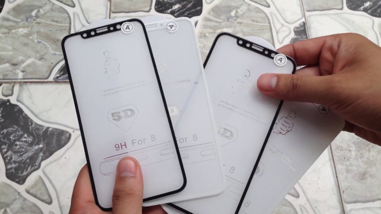 Kính cường lực 5D Full màn hình iPhone X