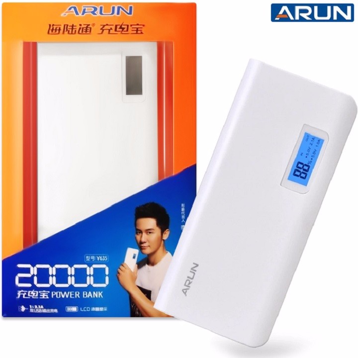 Pin sạc dự phòng  ARUN 20.000mAh