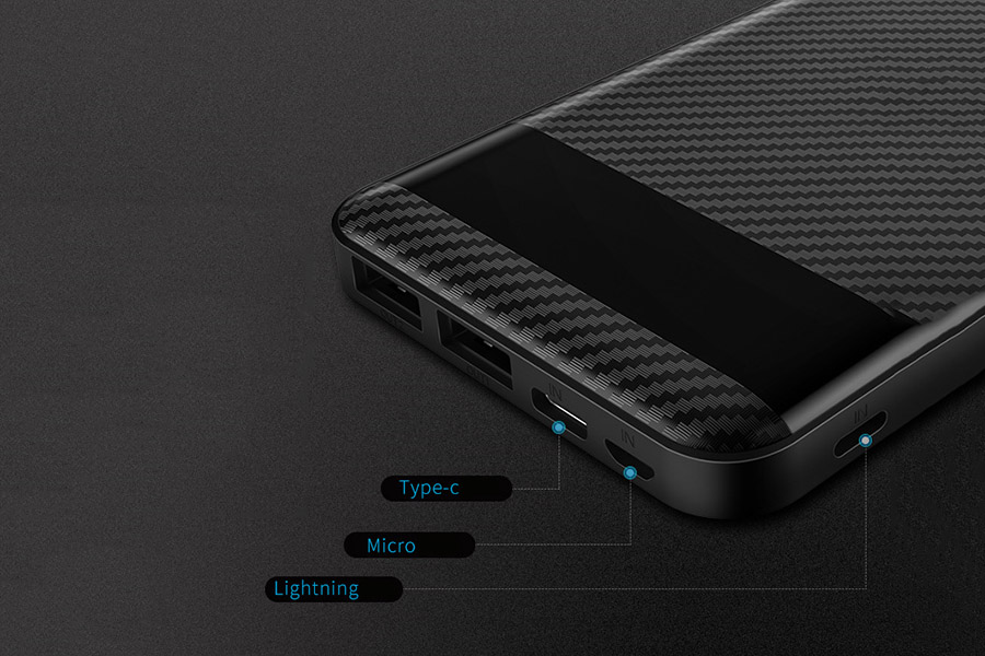 Pin dự phòng 10000 Mah hỗ trợ sạc không dây HOCO J11 [CHÍNH HÃNG]