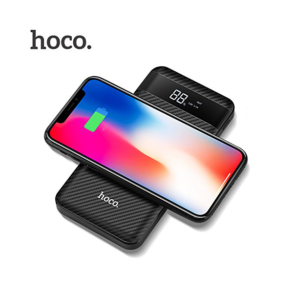 Pin dự phòng 10000 Mah hỗ trợ sạc không dây HOCO J11 [CHÍNH HÃNG]