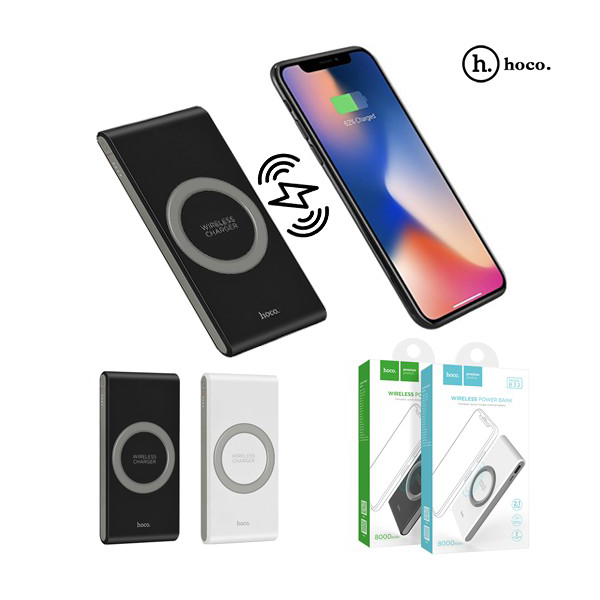 Pin dự phòng hỗ trợ sạc không dây Hoco B32 8000 MAh