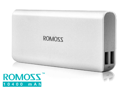 Pin sạc dự phòng 10.400 ROMOS