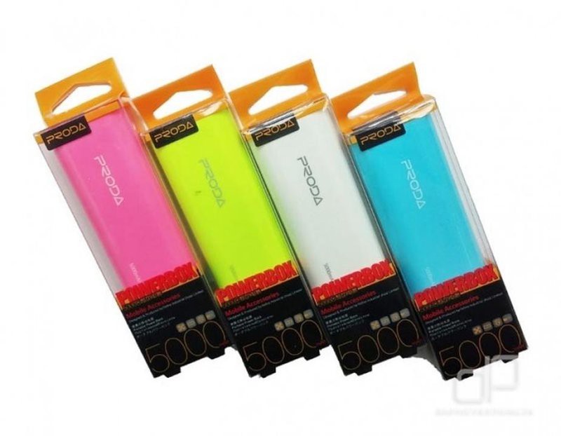 Pin sạc dự phòng 5.000MAH PRODA