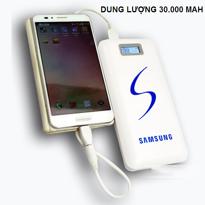 Pin sạc dự phòng SS 30.000MAH LCD