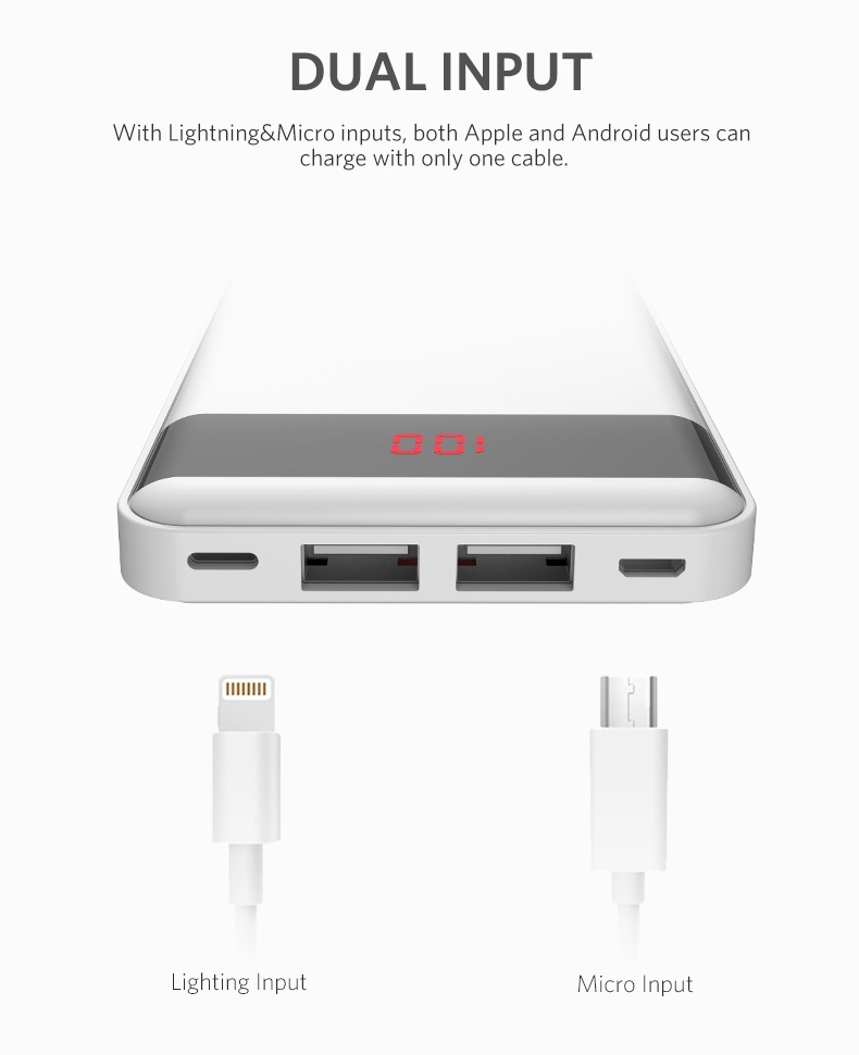 Pin sạc dự phòng Yoobao P10000L 10000mAh [CHÍNH HÃNG]