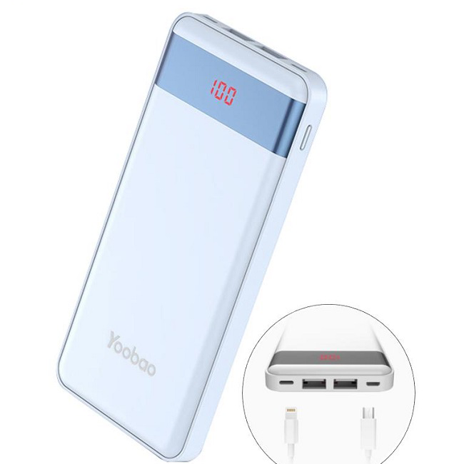Pin sạc dự phòng Yoobao P10000L 10000mAh [CHÍNH HÃNG]