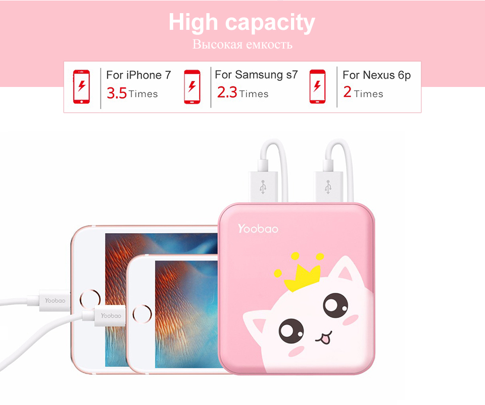 Pin sạc dự phòng Yoobao YB-6024 10000mAh [CHÍNH HÃNG]