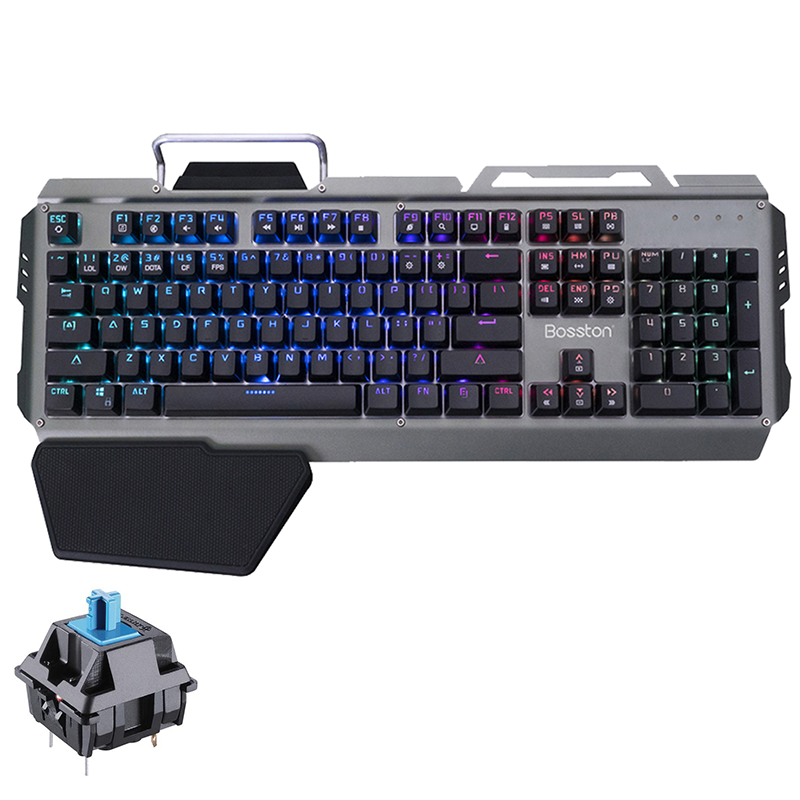 Bàn phím cơ Bosston MK918 - LED RGB đặc biệt