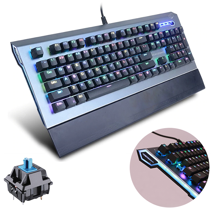 Bàn phím cơ chơi game chuyên dụng Assassins GK7 - Blueswitch ấn tượng