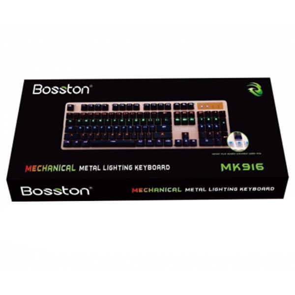 Bàn phím cơ giá rẻ Bosston MK 916 - Thiết kế unibody