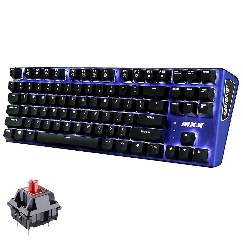 Bàn phím cơ Rantopad Radium MXX game gaming