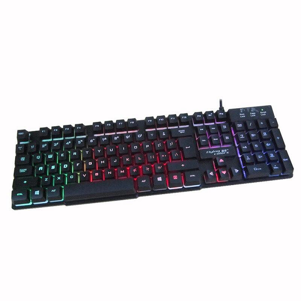 Bàn phím giả cơ Flying K8 đèn led game net chất lượng