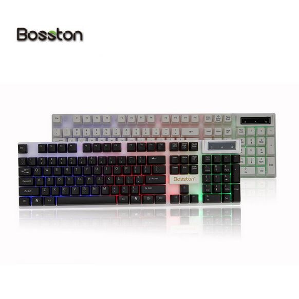 Combo bàn phím giả cơ và chuột BOSSTON 8310 LED dành cho Game thủ