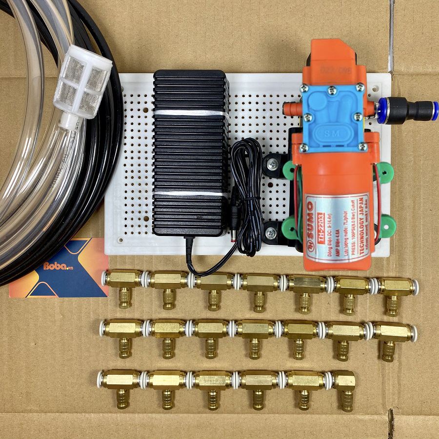 Combo phun sương tưới cây 30 béc đồng HASAKI