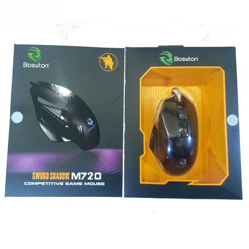 Chuột Bosston M720 chuyên game LED RGB