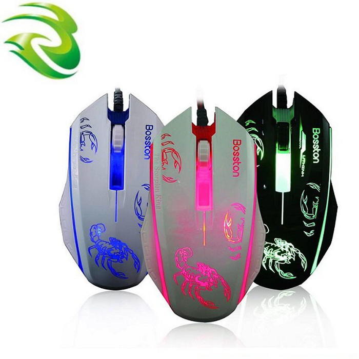 Chuột Chính Hãng Bosston X7 Có LED 7 Màu