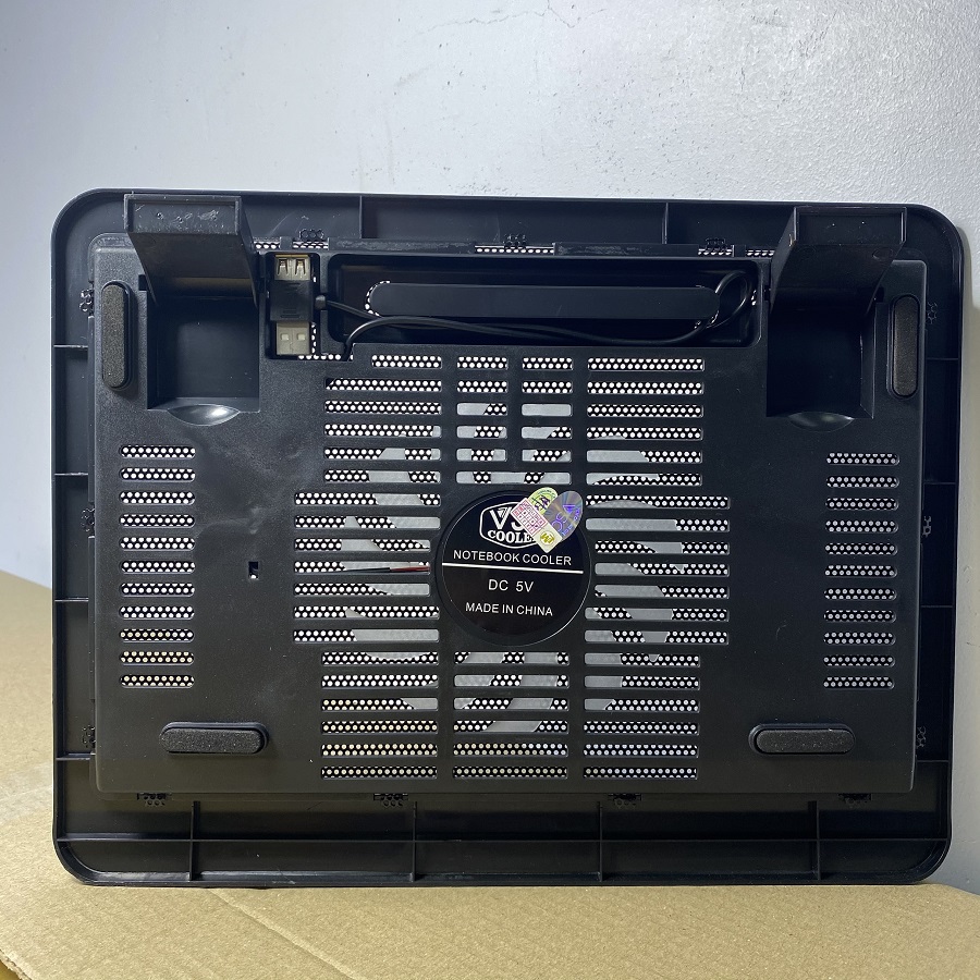 Đế tản nhiệt cho Laptop Cooler N19 - Một quạt lớn có kết nối USB